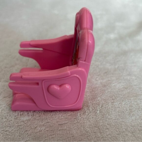 Fisher Price Loving Family Dollhouse Pink High Chair tiger design incomplete 2” - Picture 2 of 8